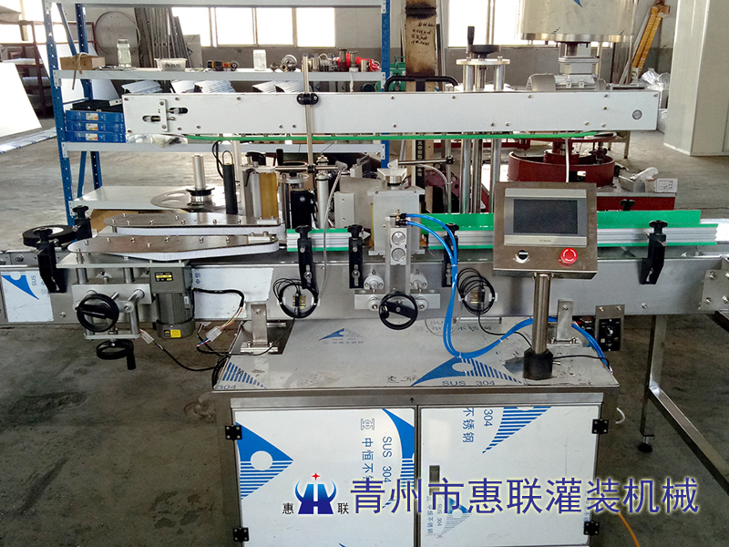 單標(biāo)扁瓶圓瓶貼標(biāo)機